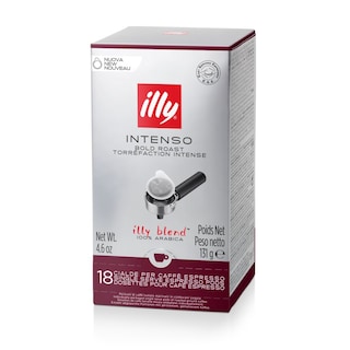 ILLY | Καφές Espresso Αλεσμένος Μερίδες Intenso Bold Roast 131g