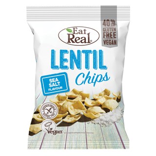 EAT REAL | Τσιπς Φακής με Αλάτι 113g