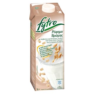 FYTRO | Ρόφημα Βρώμης Χωρίς Ζάχαρη 1lt