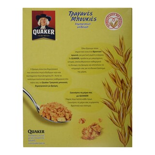 QUAKER | Δημητριακά Τραγανές Μπουκιές Βρώμη 375gr