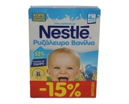 NESTLE | ΚΡΕΜΑ ΠΑΙΔΙΚΗ ΡΥΖΑΛΕΥΡΟ ΒΑΝΙΛΙΑ 250 GR