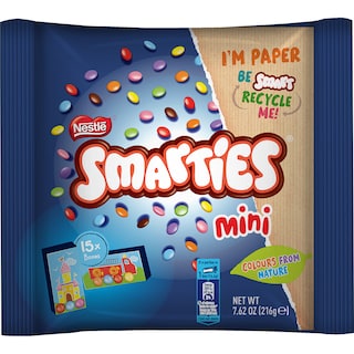 SMARTIES | Κουφετάκια Γεμιστά Σοκολάτα Γάλακτος 216gr