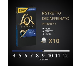 LOR | Κάψουλες Καφέ Espresso Ristretto Decaf 10x5.2g