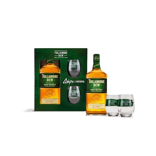 TULLAMORE DEW | Ουίσκι Ιρλανδίας Δώρο 2 ποτήρια 700ml