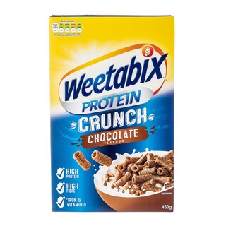 WEETABIX | Δημητριακά Protein Crunch Σοκολάτα 450g