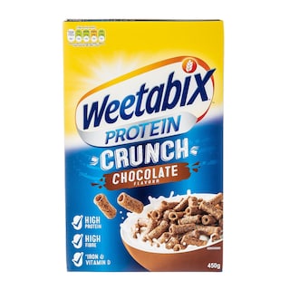 WEETABIX | Δημητριακά Protein Crunch Σοκολάτα 450g
