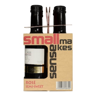 EXCLUSIVE AB | ΟΙΝΟΣ ΡΟΖΕ ΗΜΙΓΛΥΚΟΣ 4 Χ 187 ML