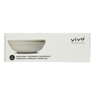 VIVO | Βαθύ Πιάτο Ζυμαρικών 21cm 2 Τεμάχια