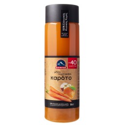ΟΛΥΜΠΟΣ | Φυσικός Χυμός Μήλο Πορτοκάλι Καρότο 1lt Έκπτωση 0.40Ε