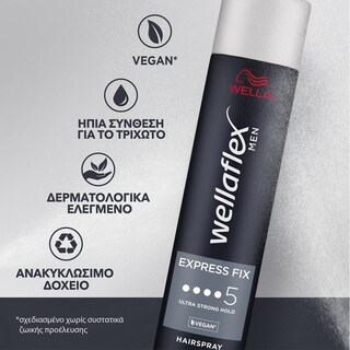 WELLAFLEX | Λακ Μαλλιών Express Fix Ultra Strong Hold 250ml