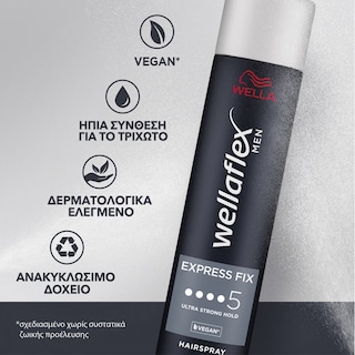 WELLAFLEX | Λακ Μαλλιών Express Fix Ultra Strong Hold 250ml
