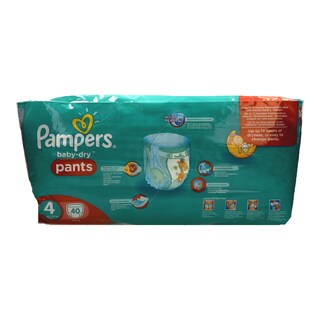 PAMPERS | PAMPERS BABY DRY ΠΑΝΕΣ ΒΡΑΚΑΚΙΑ 8  15 KGR No 4 MAXI 40 ΤΕΜ