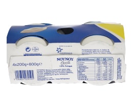 ΝΟΥΝΟΥ | CLASSIC | ΓΙΑΟΥΡΤΙ ΛΕΥΚΟ 10% ΛΙΠΑΡΑ 3 Χ 200GR