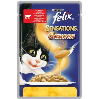 FELIX | ΓΑΤΟΤΡΟΦΗ ΣΕ ΣΑΛΤΣΑ ΜΕ ΝΤΟΜΑΤΑ 100 GR