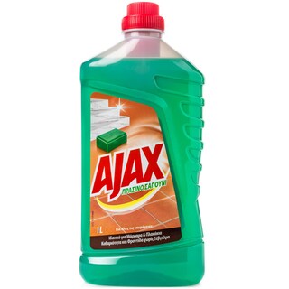 AJAX | ΥΓΡΟ ΓΕΝΙΚΟΥ ΚΑΘΑΡΙΣΜΟΥ ΠΡΑΣΙΝΟ ΣΑΠΟΥΝΙ 1 LT