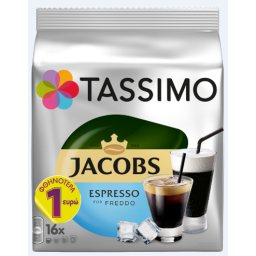 TASSIMO | Κάψουλες Καφέ Jacobs Espresso Freddo 144g Έκπτωση 1Ε