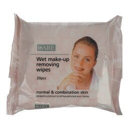 CARE | Υγρά Μαντηλάκια Ντεμακιγιάζ Κανονικό Δέρμα 20 Τεμάχια
