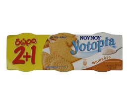 YOTOPIA | Επιδόρπιο Γιαουρτιού 3 x 200 gr