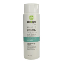 CELLBIUM | Σαμπουάν Τσουκνίδα & Βιταμίνη Β2 Λιπαρά Μαλλιά 200ml