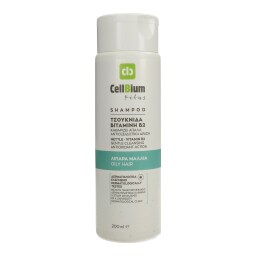 CELLBIUM | Σαμπουάν Τσουκνίδα & Βιταμίνη Β2 Λιπαρά Μαλλιά 200ml