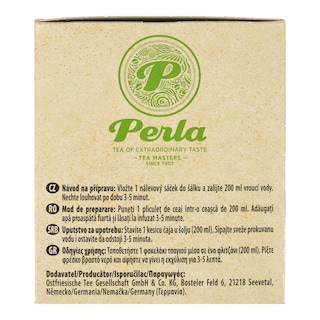 PERLA BEVERAGES | Τσάι Μαύρο Bio 20x1.5g