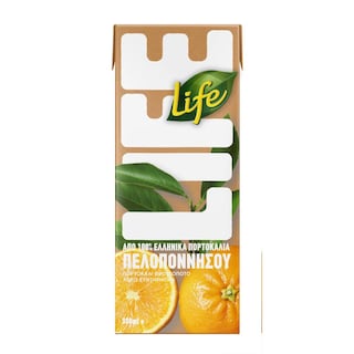 LIFE | Χυμός Νέκταρ Πορτοκάλι 330ml