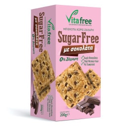 VITAFREE | Biscuits Sugar Free with Chocolate 200g
