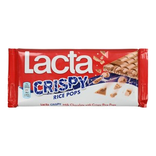 LACTA | Σοκολάτα Γάλακτος Crispy Rice Pops 100gr
