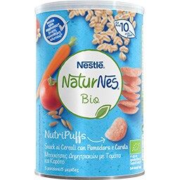 NESTLE | Μπουκίτσες Δημητριακών Τομάτα Καρότο 35gr