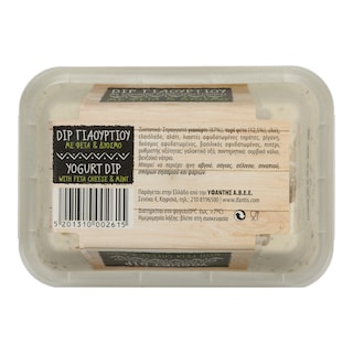 ΥΦΑΝΤΗΣ | ΝΤΙΠ ΓΙΑΟΥΡΤΙΟΥ ΜΕ ΦΕΤΑ & ΔΥΟΣΜΟ 250 GR