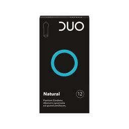 DUO | Condoms Natural 12 Pieces