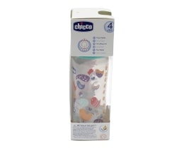 CHICCO | Μπιμπερό Πλαστικό 4+ Μηνών 330ml