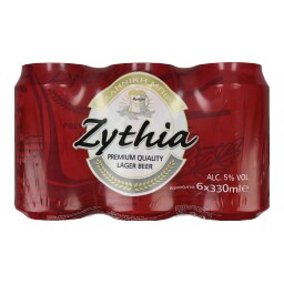 ZYTHIA | ΜΠYΡΑ ΚΟΥΤΙ 6 X 330 ML