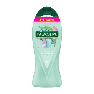 PALMOLIVE | Αφρόλουτρο Wellness Algae 500ml 1+1 Δώρο