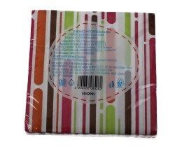 ΑΒ | ΧΑΡΤΟΠΕΤΣΕΤΕΣ 33 Χ 33 CM ΡΙΓΕ ΠΟΛΥΧΡΩΜΟ 1 ΤΕΜ