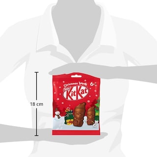 KITKAT | Σοκολατάκια Γάλακτος Γκοφρέτα Άγιος Βασίλης Mini 6x11g