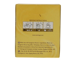 TWININGS | ΤΣΑΪ ΜΑΥΡΟ EARL GREY 10 ΦΑΚΕΛΑ Χ 2 GR