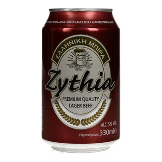 ZYTHIA | Μπύρα Zythia Lager Κουτί 330ml