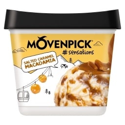 MOVENPICK | Παγωτό Αλατισμένη Καραμέλα & Macadamia 306g