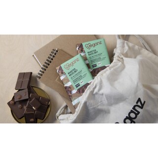 VEGANZ | Σοκολάτα Bio Καβουρδισμένα Φουντούκια 80g