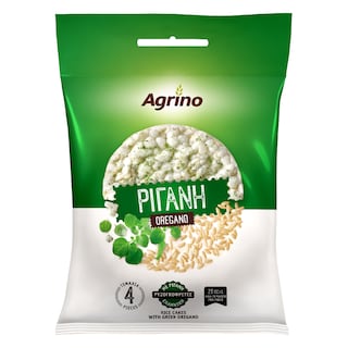 AGRINO | Ρυζογκοφρέτες Με Ρίγανη Ατομικές 33gr