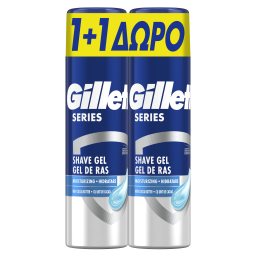 GILLETTE | Gel Ξυρίσματος Moisturizing 200ml 1+1 Δώρο