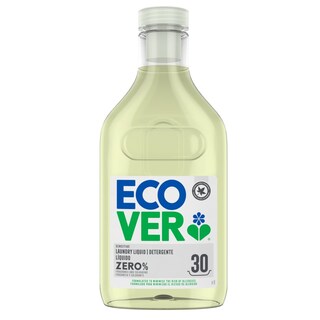 ECOVER | Υγρό Πλυντηρίου Ρούχων Zero Χωρίς Άρωμα 1.5lt