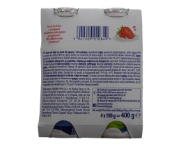 DANONINO | Ρόφημα Γιαουρτιού Φράουλα 4x100ml
