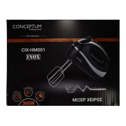 CONCEPTUM | Hand Mixer Inox HM001 300w 1 Piece