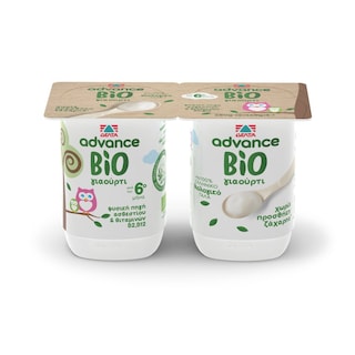 ADVANCE | Γιαούρτι Λευκό Bio Βρεφικό 2x140g