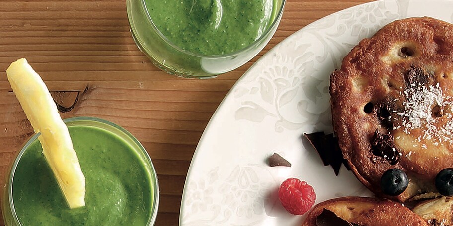 Αντιοξειδωτικό πράσινο smoothie bowl