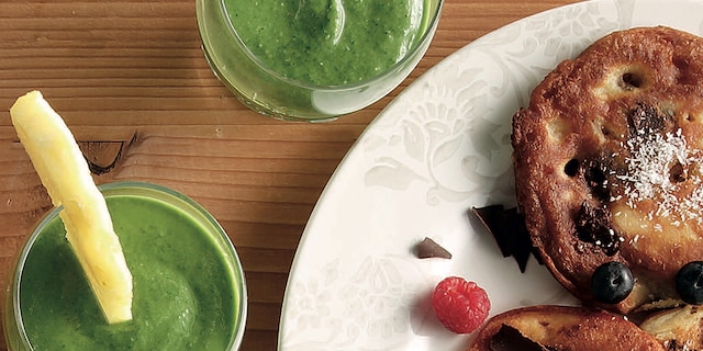 Αντιοξειδωτικό πράσινο smoothie bowl