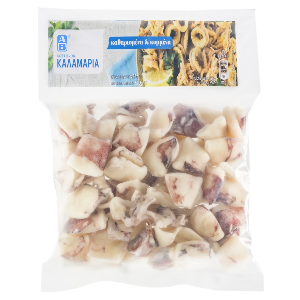 ΑΒ Καλαμάρια Καθαρισμένα & Κομμένα 425g