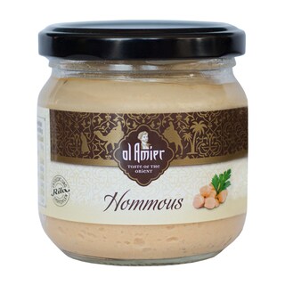 AMIER | Χούμους Ταχίνι Σκόρδο & Λεμόνι 180ml